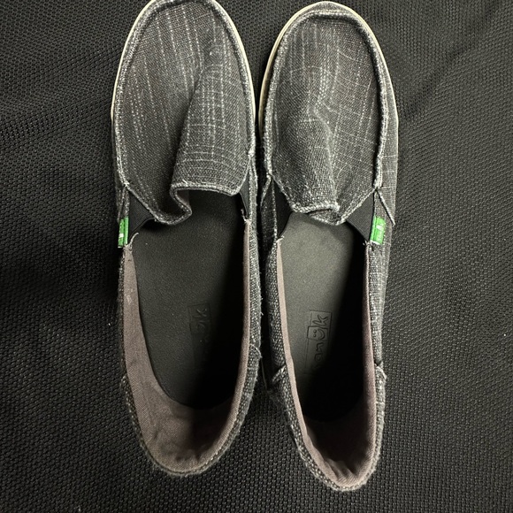 Sanuk men's hemp slip on shoe - Picture 2 of 5